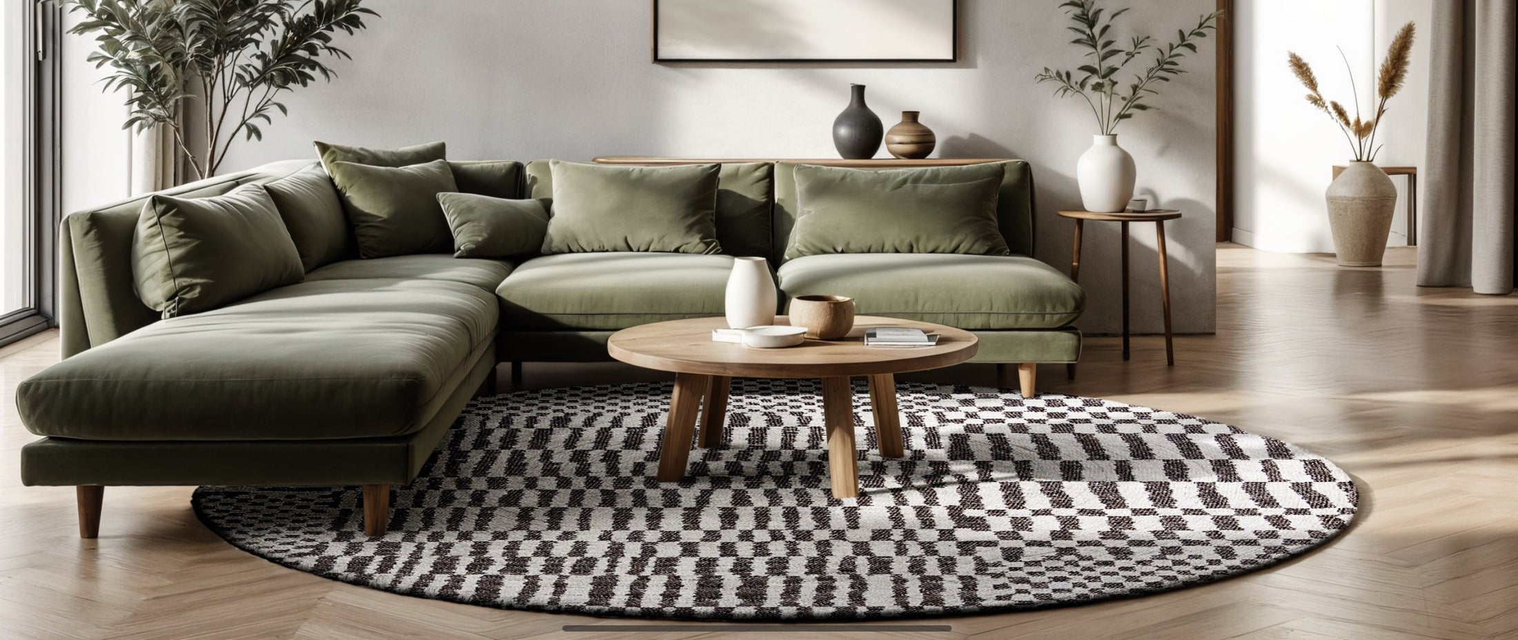 Louis de Poortere Berber Round Rug