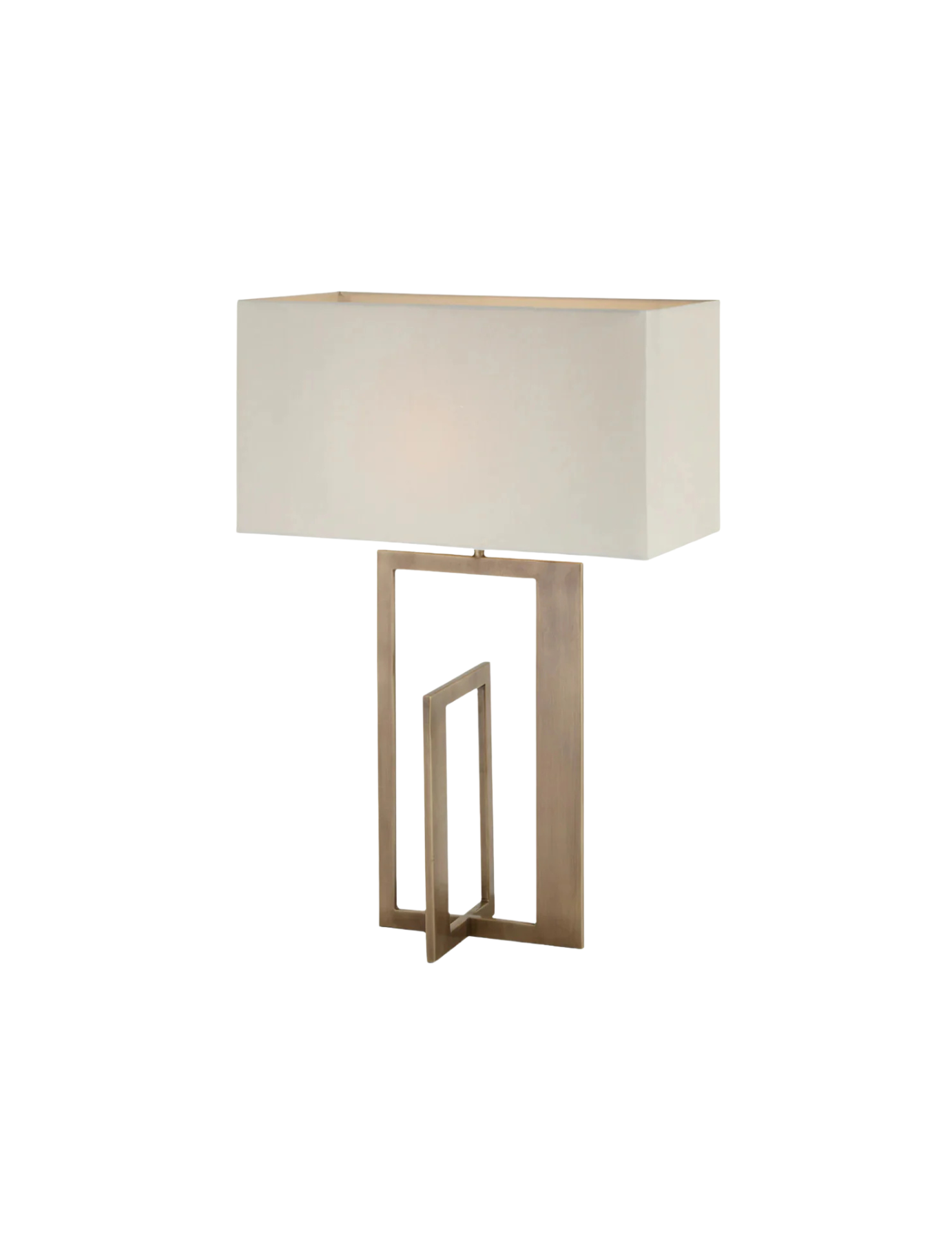 Geo Brass Table Lamp